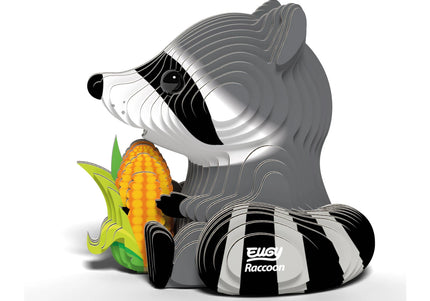 Eugy - 3D Bastelset Waschbär