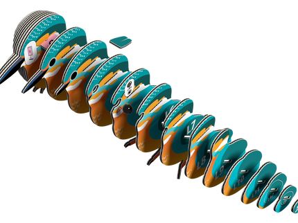 Eugy - 3D Bastelset Eisvogel