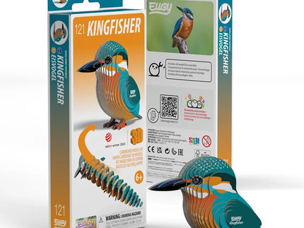 Eugy - 3D Bastelset Eisvogel