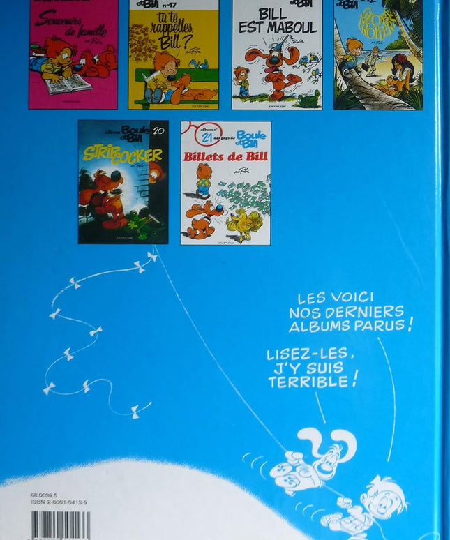 Boule et Bill - Tome 11 - Jeux de Bill Jean Roba Dupuis 1991