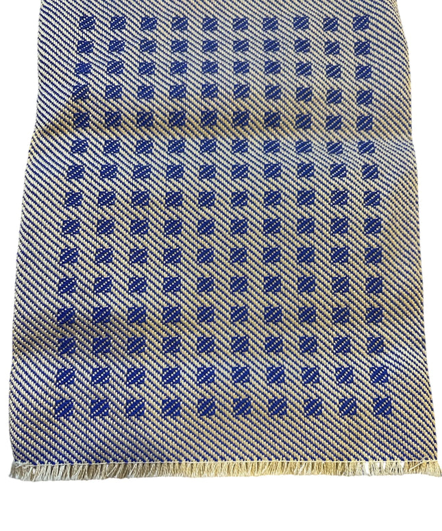 Teppich blautöne für Puppenstube,  1:12