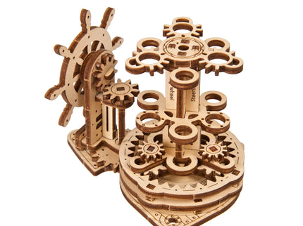 UGEARS 70220 – Rad-Organizer 2.0 – Mechanischer Holzbausatz für Stifte