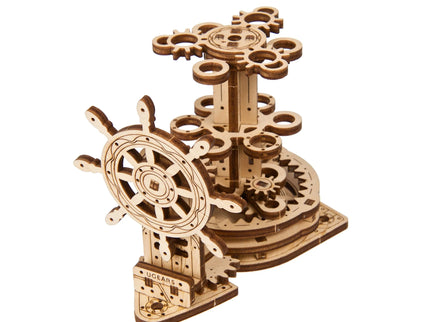 UGEARS 70220 – Rad-Organizer 2.0 – Mechanischer Holzbausatz für Stifte