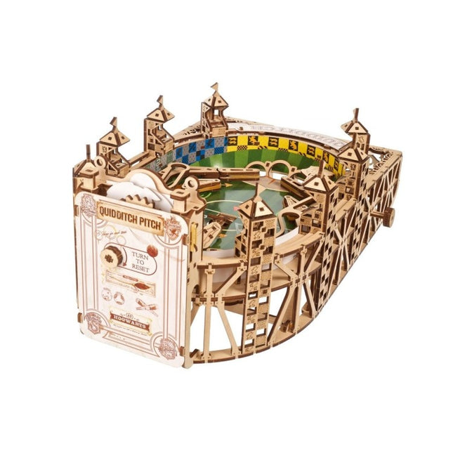 UGEARS 70231 – Harry Potter™ Quidditch™ Flipper – Mechanisches 3D-Holzpuzzle