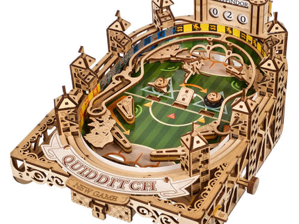 UGEARS 70231 – Harry Potter™ Quidditch™ Flipper – Mechanisches 3D-Holzpuzzle