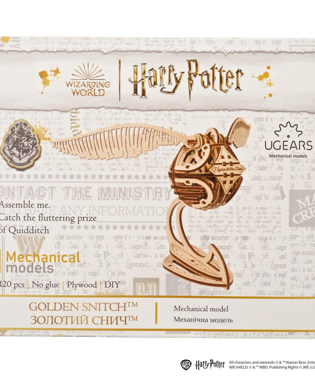 UGEARS 70237 - Harry Potter Golden Snitch - 3D Holzbausatz