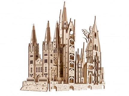 UGEARS 70256 - Harry Potter Schloss Hogwarts - 3D Holzbausätze