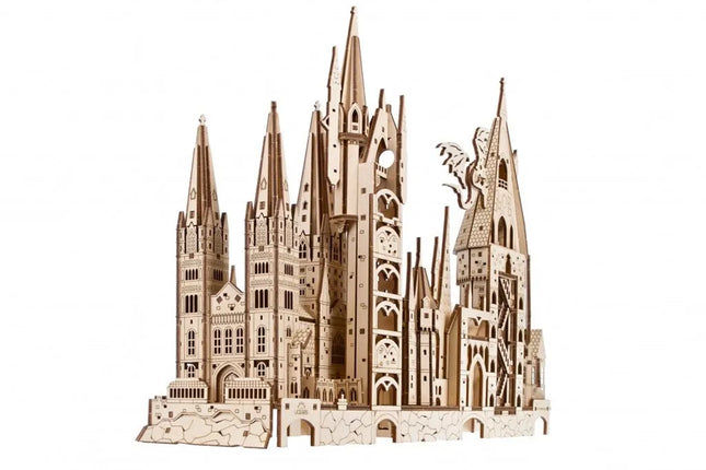 UGEARS 70256 - Harry Potter Schloss Hogwarts - 3D Holzbausätze