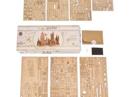 UGEARS 70256 - Harry Potter Schloss Hogwarts - 3D Holzbausätze
