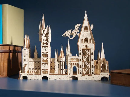 UGEARS 70256 - Harry Potter Schloss Hogwarts - 3D Holzbausätze