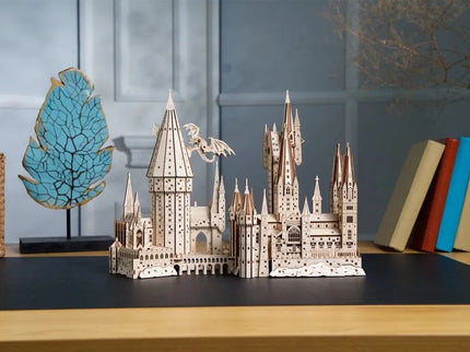 UGEARS 70256 - Harry Potter Schloss Hogwarts - 3D Holzbausätze