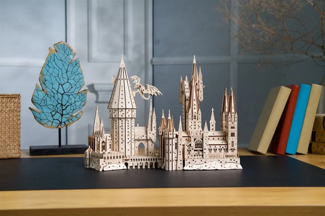UGEARS 70256 - Harry Potter Schloss Hogwarts - 3D Holzbausätze