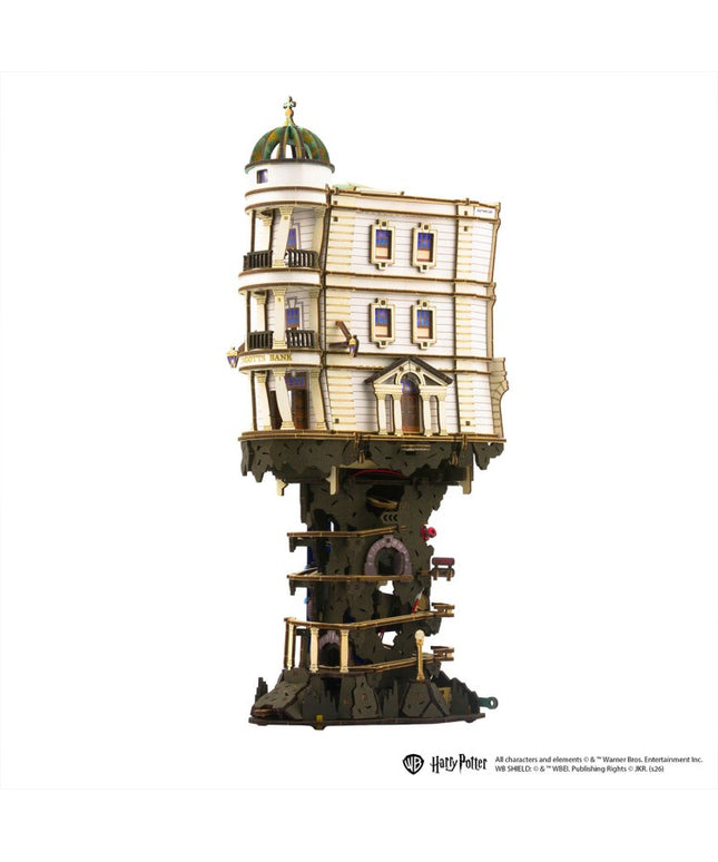 UGEARS 70276 - Gringotts™-Kugelbahn  – Mechanisches 3D-Puzzle aus Holz