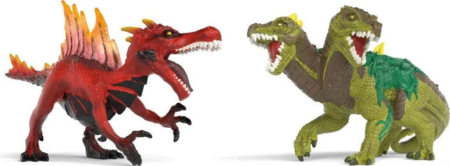 Schleich®Eldrador Creatures 70834 - Feuersaurier vs. Dschungelechse