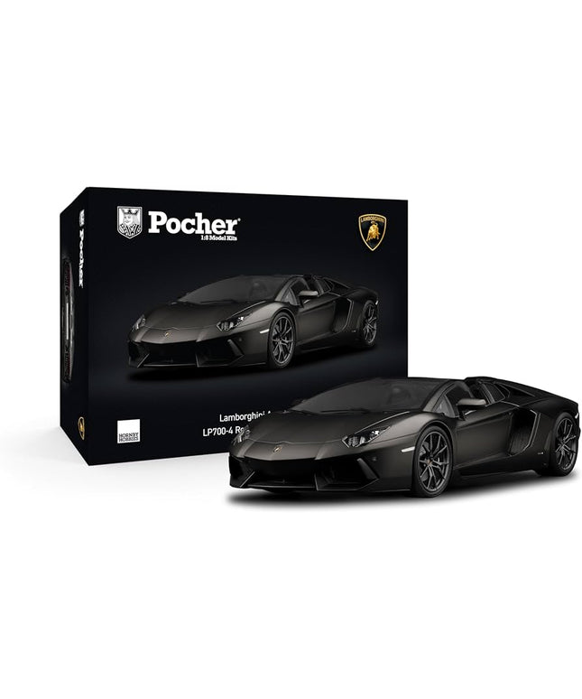 Lamborghini Aventador LP700-4 Roadster Nero Nemesis 1:8