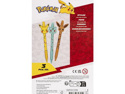 Pokémon - Kugelschreiber 3er Set