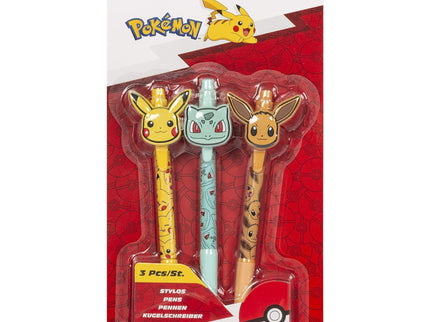 Pokémon - Kugelschreiber 3er Set
