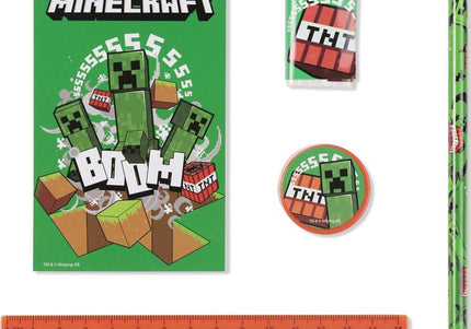 Minecraft - Schreibwaren Set