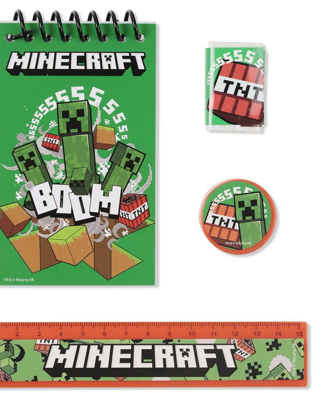 Minecraft - Schreibwaren Set