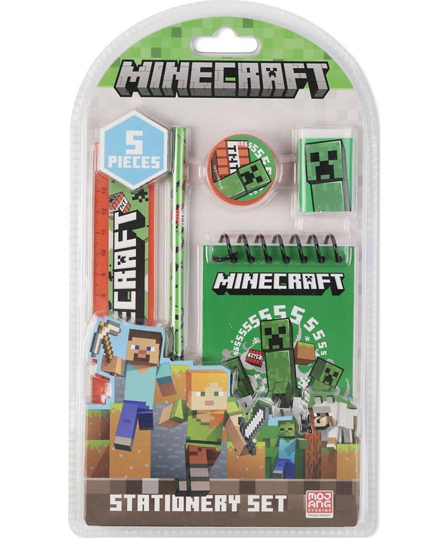 Minecraft - Schreibwaren Set