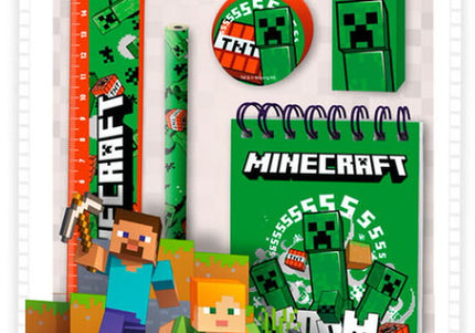 Minecraft - Schreibwaren Set
