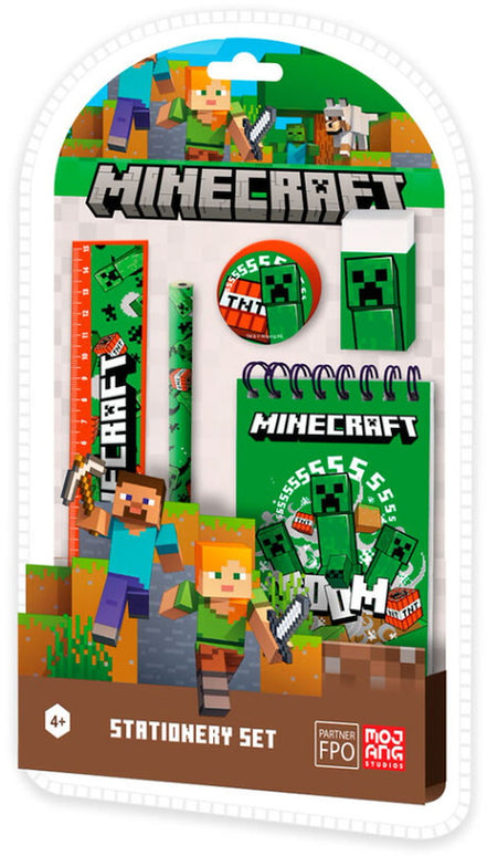 Minecraft - Schreibwaren Set