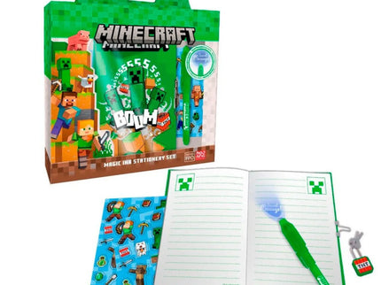 Minecraft Magic Pen-Tagebuch für Kinder, lizenziert
