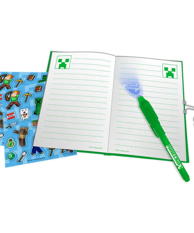 Minecraft Magic Pen-Tagebuch für Kinder, lizenziert