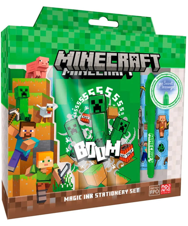 Minecraft Magic Pen-Tagebuch für Kinder, lizenziert