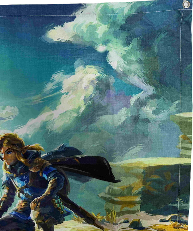 Zelda: Stoffposter / Flagge 125 x 85 cm