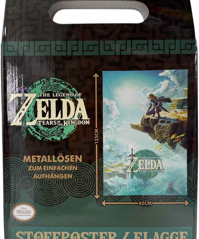 Zelda: Stoffposter / Flagge 125 x 85 cm