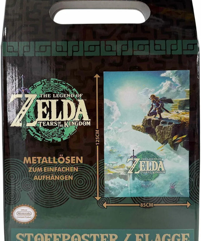 Zelda: Stoffposter / Flagge 125 x 85 cm