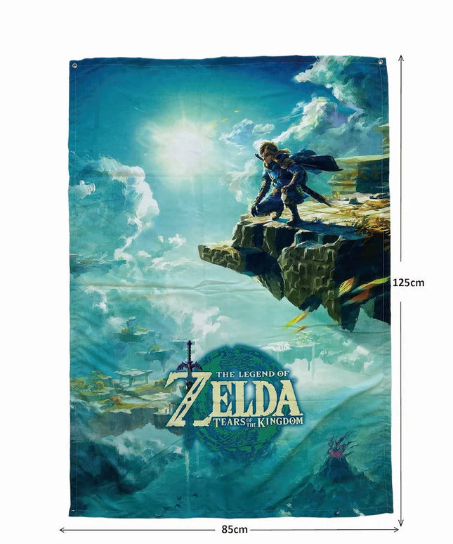 Zelda: Stoffposter / Flagge 125 x 85 cm