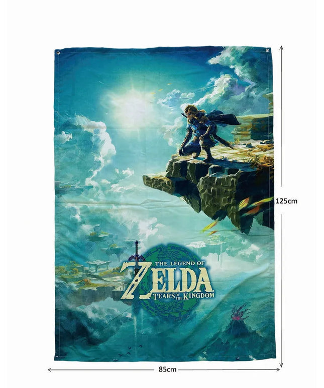 Zelda: Stoffposter / Flagge 125 x 85 cm
