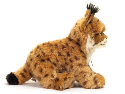 Teddy-Hermann Luchs 26cm  – realistisches Kuscheltier