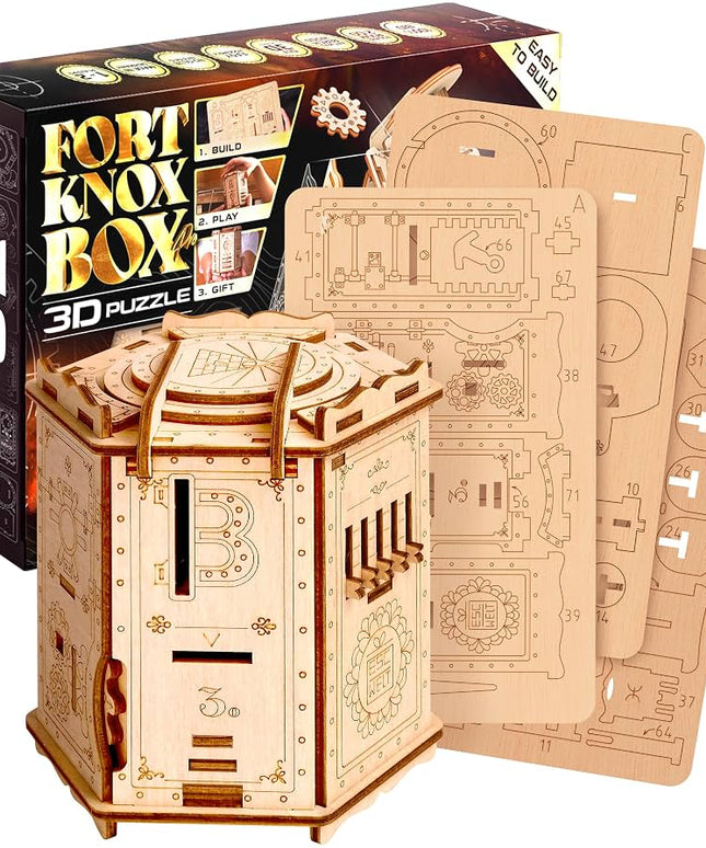 ESC Welt - 3 in 1 Puzzle Game - Fort Knox Box