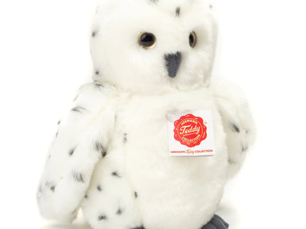 Teddy-Hermann Schneeeule 21cm  – realistisches Kuscheltier