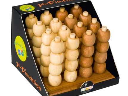Bamboo Game - 3D Mühle, groß
