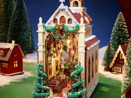 Rolife/Rokr - TGB26 - Caroling Cathedral - Book Nook
