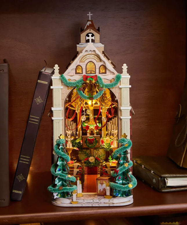 Rolife/Rokr - TGB26 - Caroling Cathedral - Book Nook