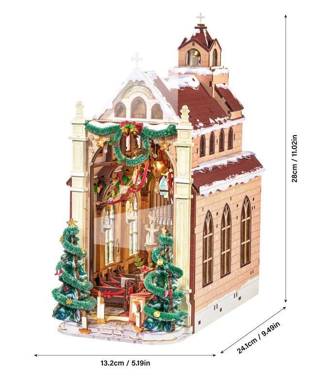 Rolife/Rokr - TGB26 - Caroling Cathedral - Book Nook