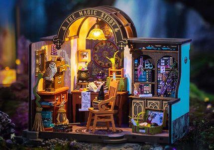 Rolife- DG106 - DIY Miniatur House - The Magic Study - 3D Holzpuzzle