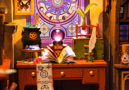 Rolife- DG106 - DIY Miniatur House - The Magic Study - 3D Holzpuzzle