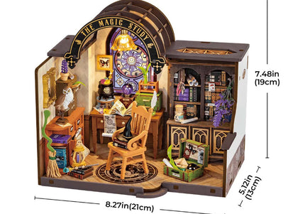 Rolife- DG106 - DIY Miniatur House - The Magic Study - 3D Holzpuzzle