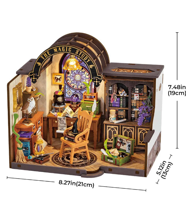 Rolife- DG106 - DIY Miniatur House - The Magic Study - 3D Holzpuzzle