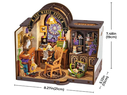 Rolife- DG106 - DIY Miniatur House - The Magic Study - 3D Holzpuzzle