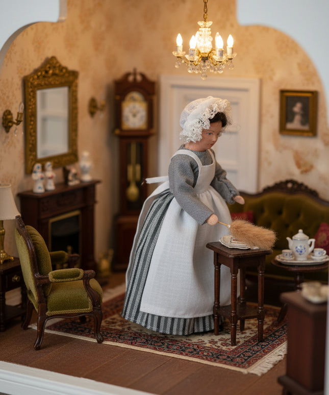 Biegepuppe von Erna Meyer "Das Hausmädchen" 1:12