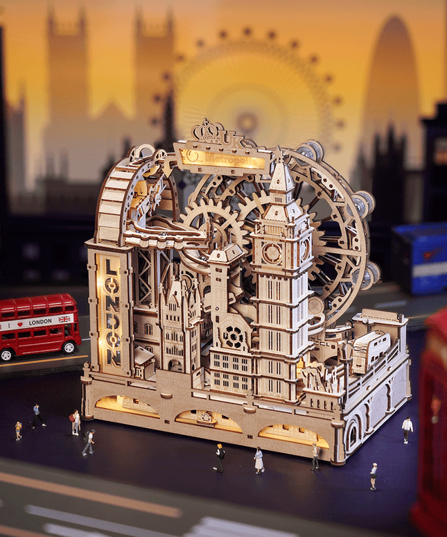 ROKR - EGB01 - Marbel Travel London - 3D Holzpuzzle