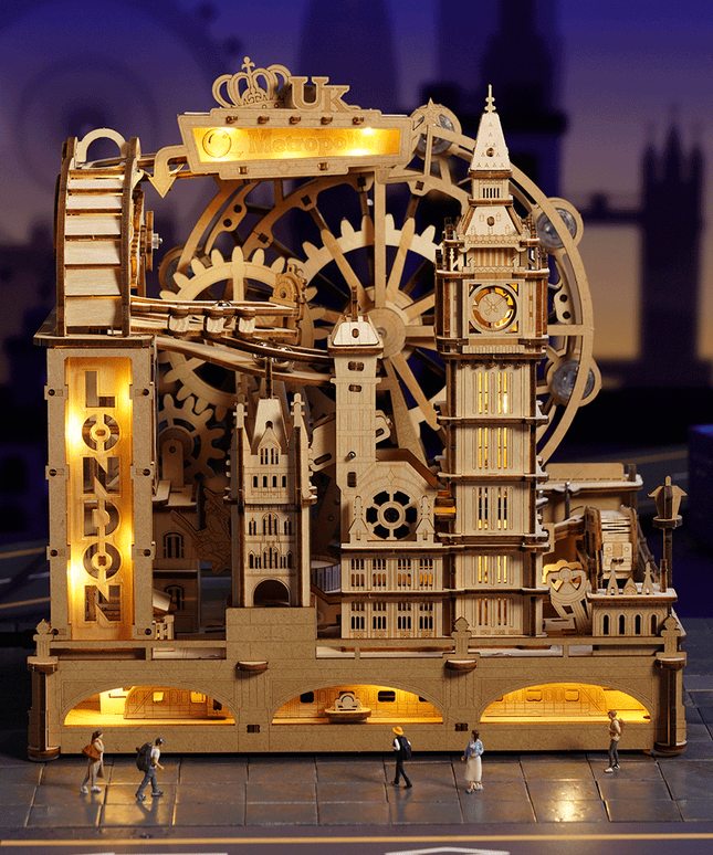 ROKR - EGB01 - Marbel Travel London - 3D Holzpuzzle