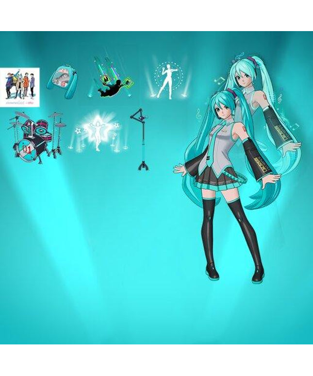 Schnittmuster Fortnite "Hatsune Miku" Backbling